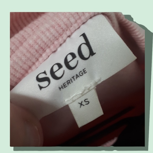 Seed Heritage Pink Bell Sleeve Jumper Size XS - Picture 4 of 11